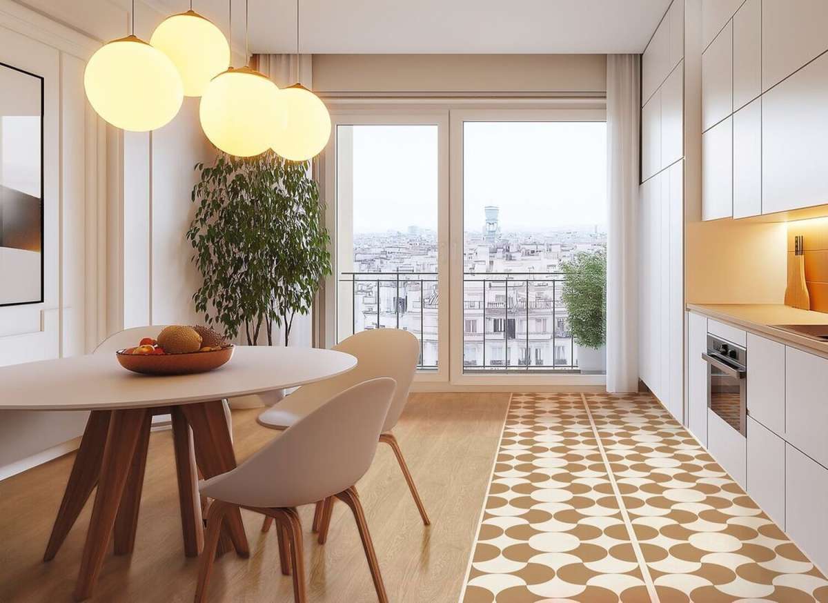 Gerflor Creation 55 - 1747 LUNA AMBER - Vinyl k lepení