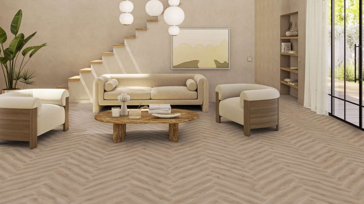 Tarkett iD Classics 30 HB (Contemporary Oak GREGE) 261003001 4,46 m2/bal - lepený vinyl