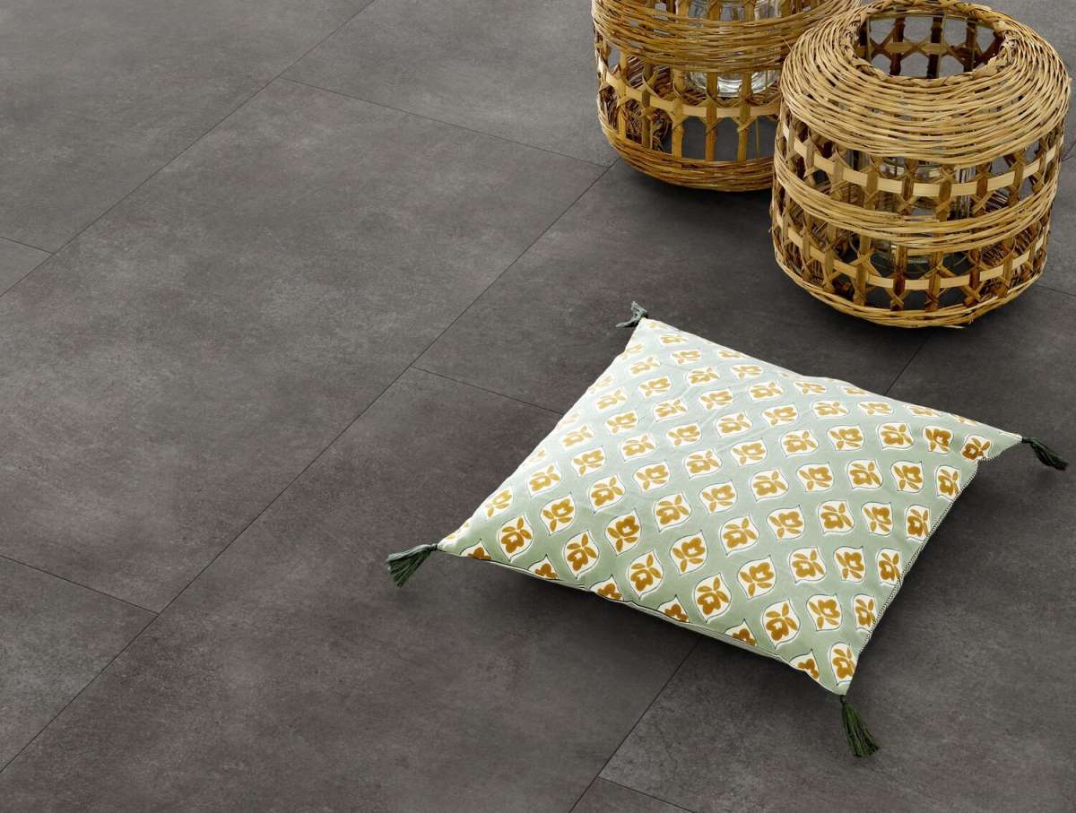 Gerflor - CREATION 40 Click ACOUSTIC - 1601 BLOOM UNI DARK - 1,98 m2/bal - kompozit