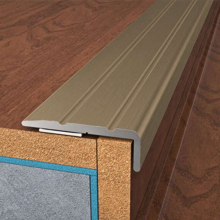 Bohemia profil přechodová lišta 270cm 80/1 18 Titan broušený 80118