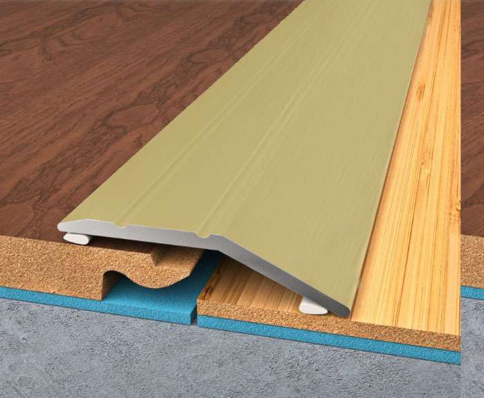 Bohemia profil přechodová lišta 270cm 60/1 02 Zlato 60102