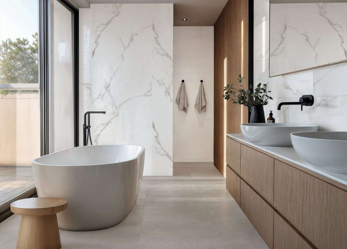 Gerflor  - Creation 55 Clic - 1599 BLOOM UNI CLEAR 1.84 m2/bal - Zámkový kompozit