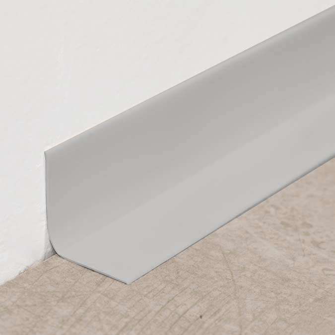Fatra podlahová lišta - PVC sokl 1363 / světle šedá 208