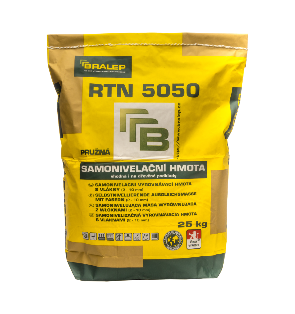 Bralep RTN 5050 - 25 kg - samonivelační hmota s vlákny