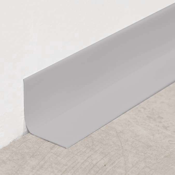 Fatra podlahová lišta - PVC sokl 1363 / šedivá 245 (40m)