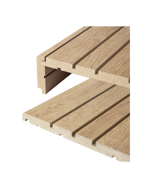 WOHNARTIG RIFFCELLO Dekorační akustický panel na zeď - 39 x 275 x cm - 1,07m²