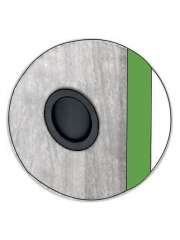 Kulatý černý 57mm