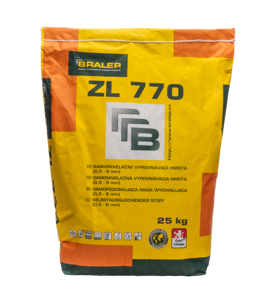 Bralep ZL 770 - 25 kg - jemná samonivelační vyrovnávací hmota