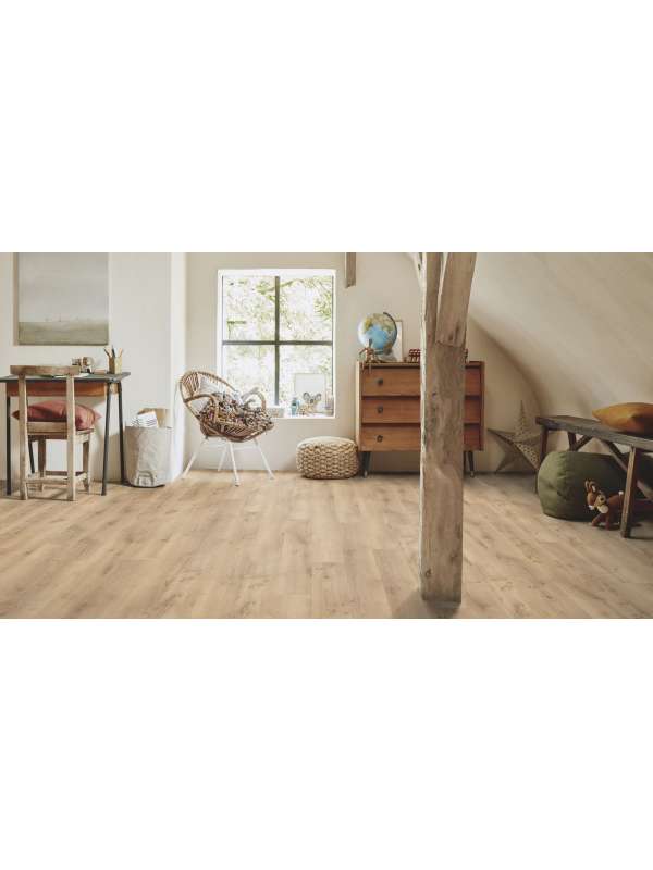 Tarkett iD Inspiration Click Solid 30 (Rustic Oak BEIGE) 24627025 - Zámkový vinyl