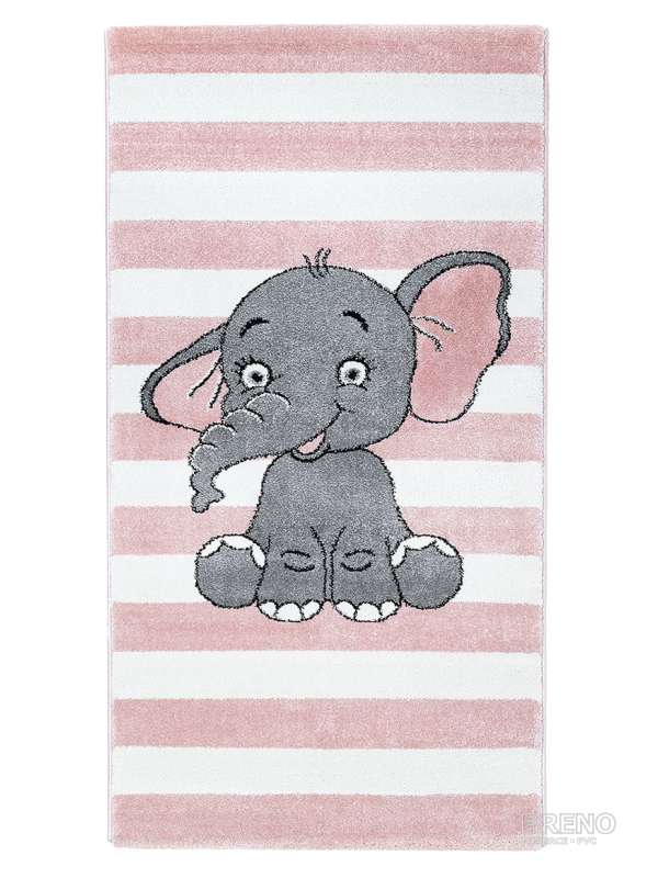 Kusový koberec - Kiddo A1087 pink
