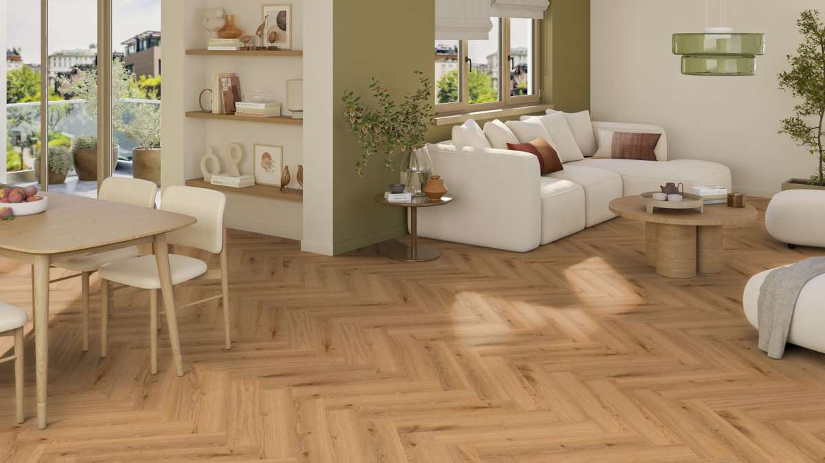 Tarkett Herringbone Rigid - Delicate Oak CLASSICAL - 280043006