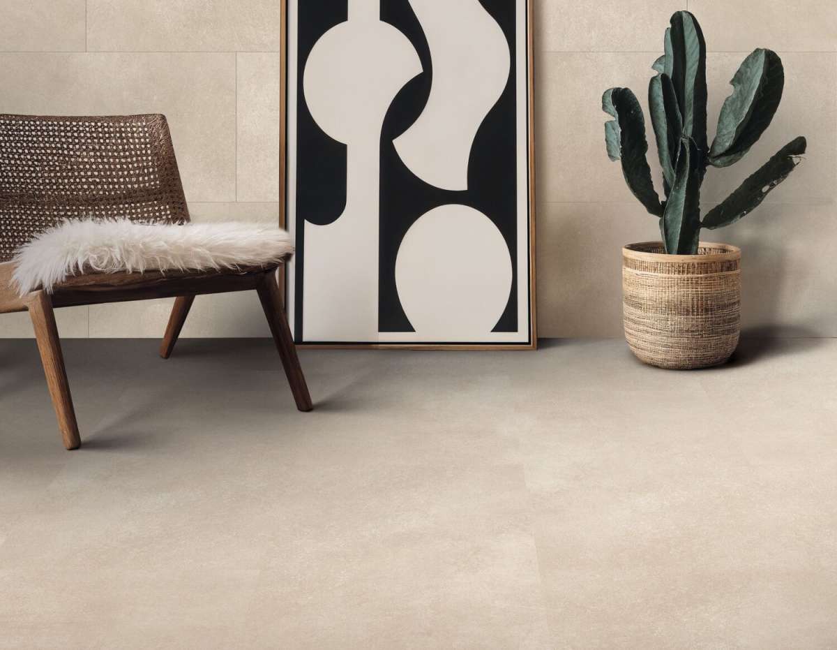 Gerflor - CREATION 40 Click ACOUSTIC - 1600 BLOOM UNI CREAM - 1,98 m2/bal - kompozit