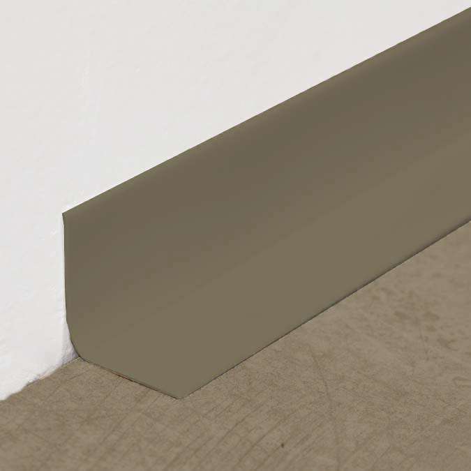 Fatra podlahová lišta - PVC sokl 1363 / šedohnědá 570