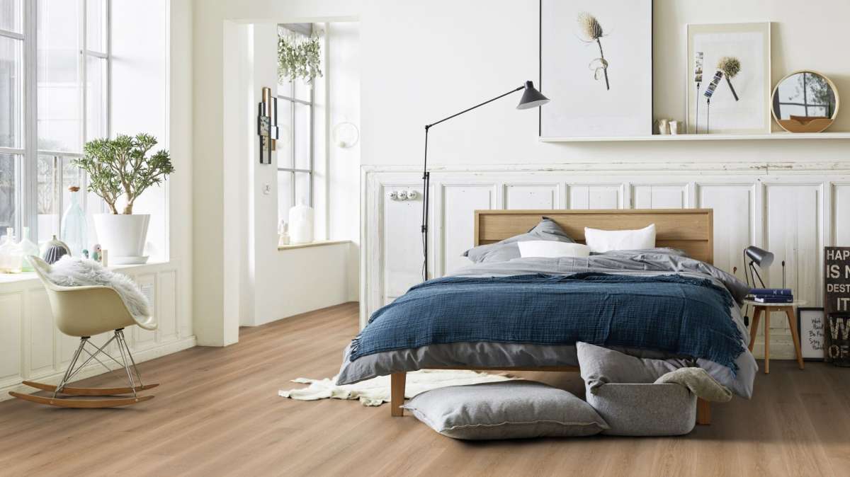 Tarkett iD Inspiration Click Solid 55 (Highland Oak NOISETTE) 24616090 - 1,61 m2 Zámkový vinyl