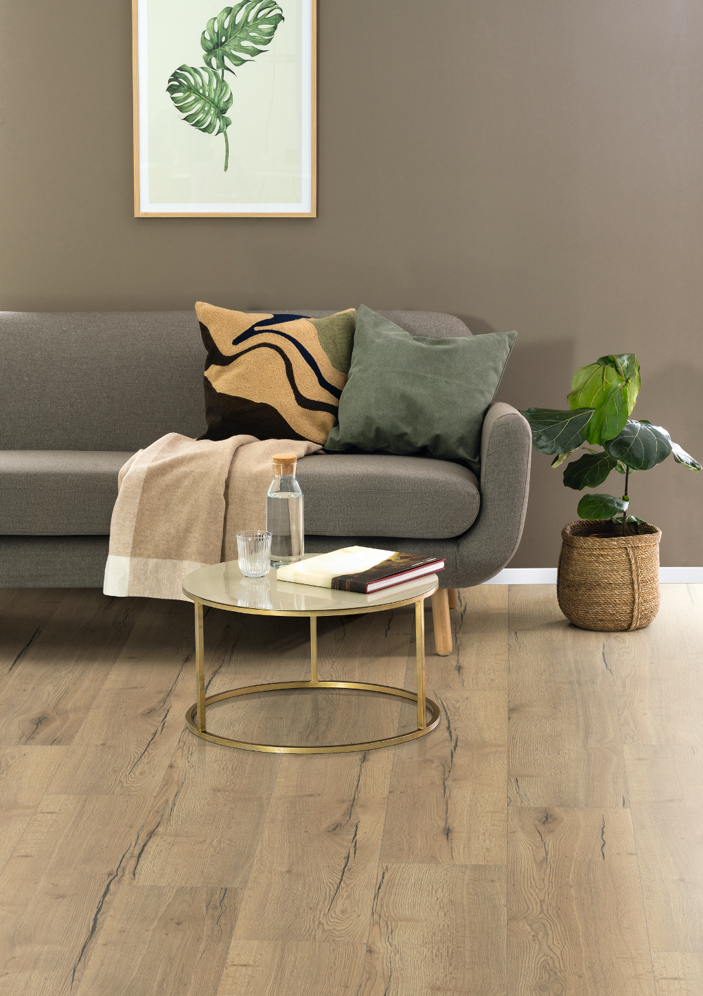 FloorClic COUNTRY AQ 32 V Large FV 82973 Dub Valley přírodní - laminát