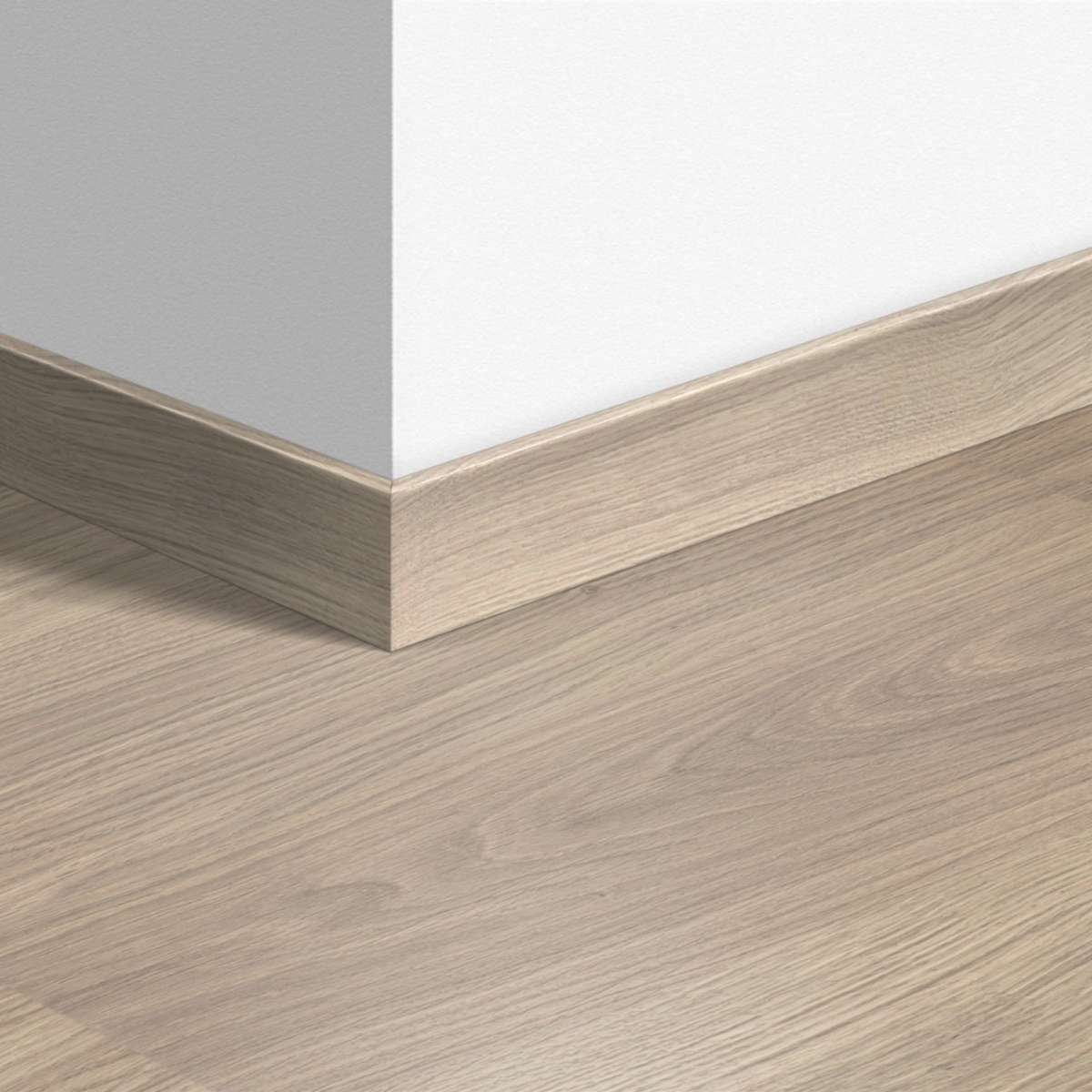 Quick Step Podlahová lišta Standart 2,4 m (Dubová světlešedá lakovaná) QSSK01304