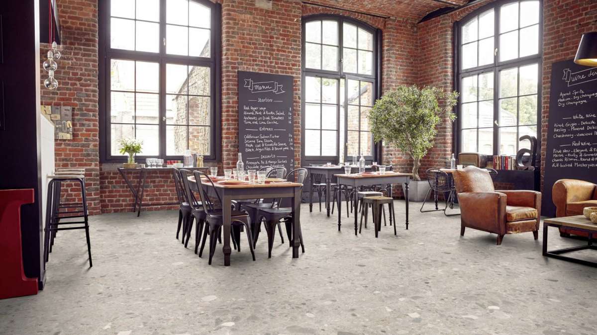 Tarkett iD Inspiration 55 (Breccia GREY) 24522052 - 3,5 m2 lepený vinyl