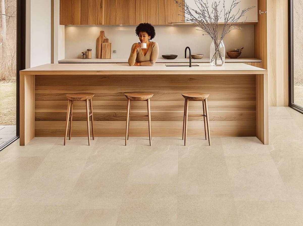 Gerflor - CREATION 55 Click Acoustic - 1603 CURTON STONE CLEAR 1.70 m2/bal - kompozit