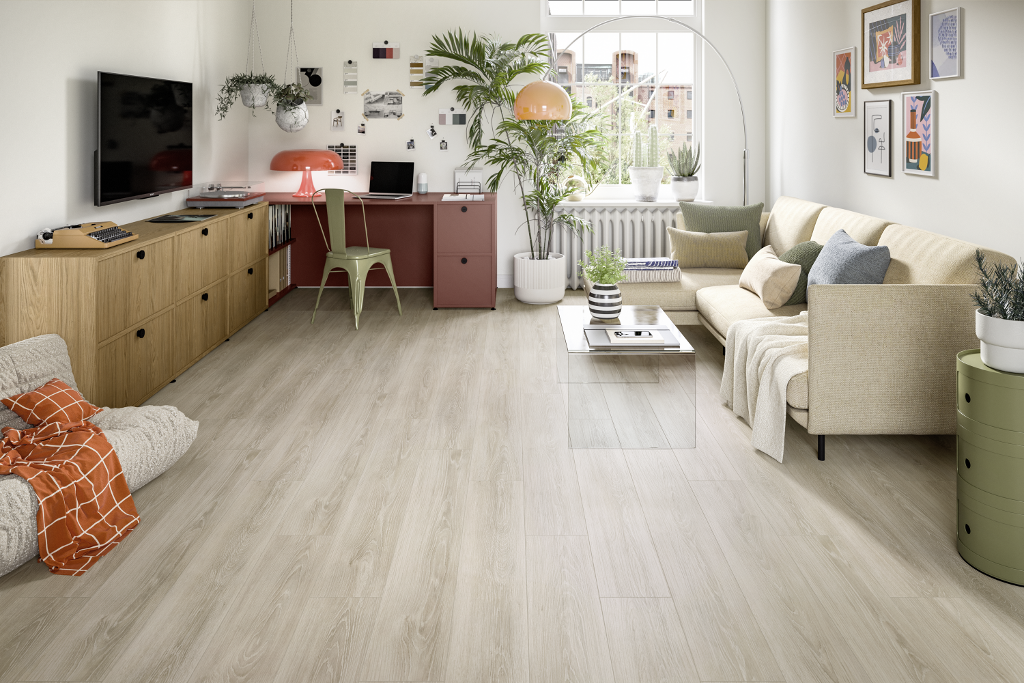 FloorClic NATURA 31V FV 72160 Dub Newport šedý - laminát