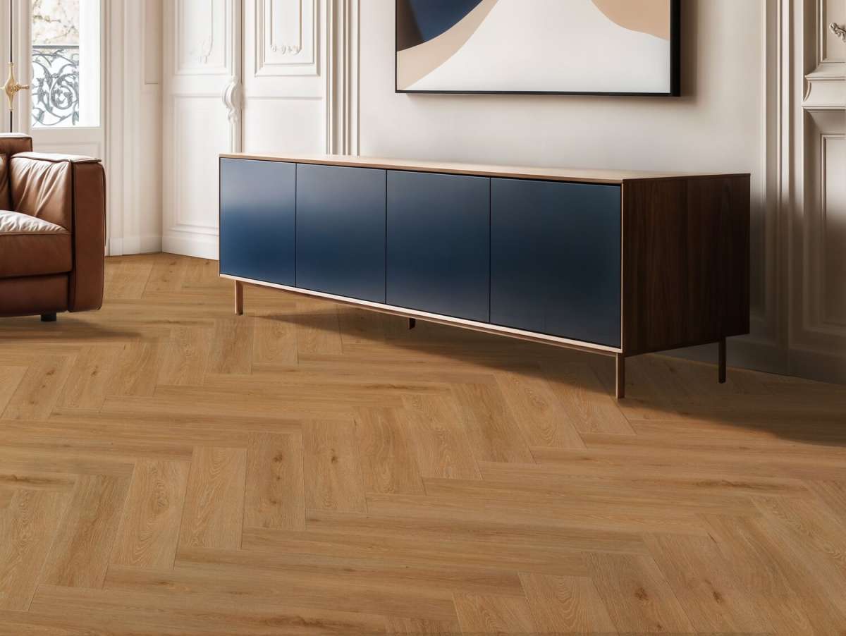 Gerflor - CREATION 55 Click Acoustic - 1706 AQUINOAH HONEY HB 1.5 m2/bal - kompozit