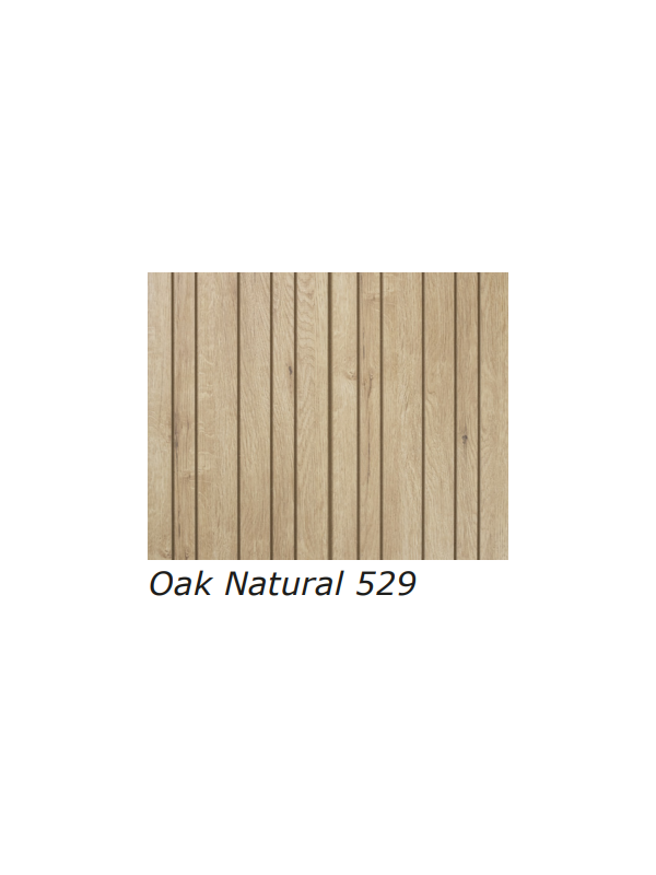 WOHNARTIG RIFFCELLO Dekorační akustický panel na zeď - 39 x 275 x cm - 1,07m²