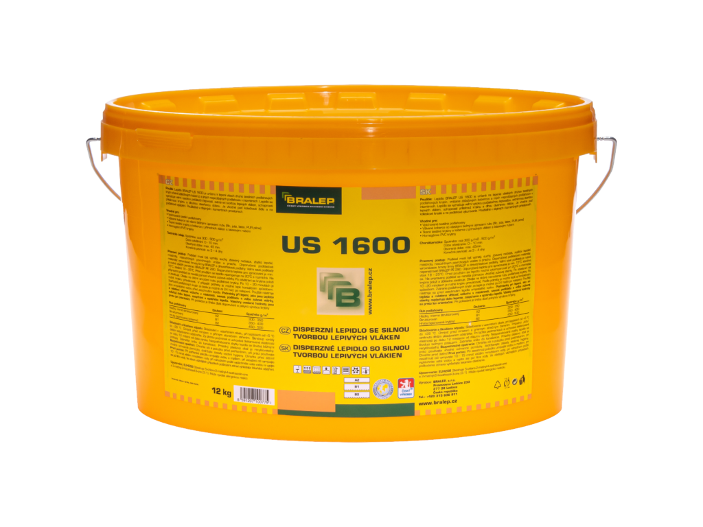 Bralep US 1600 - 4kg - disperzní lepidlo