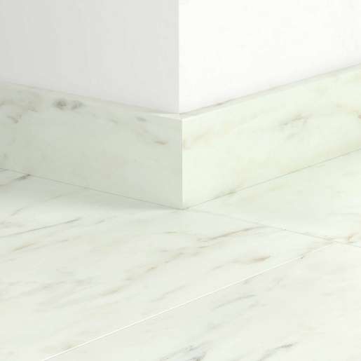 Quick Step podlahová lišta Standart Skirting QSVSKDB20305 - Luna marble white