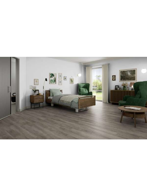 Tarkett iD Inspiration Click Solid 55 (Antik Oak DARK GREY) 24616006 - Zámkový vinyl